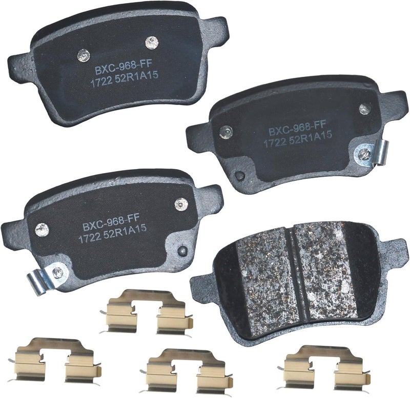 Bendix Premium SBC1722 Ceramic Rear Brake Pads for Fiat 500L 2020-2014 - Image 1